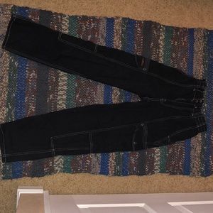 black cargo skate pants